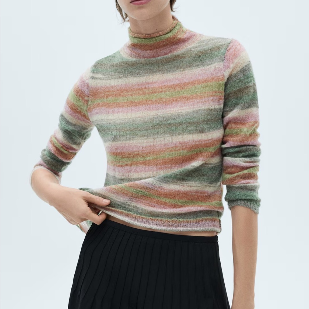 Mango Multicolor Knit Sweater - Picture 5 of 6
